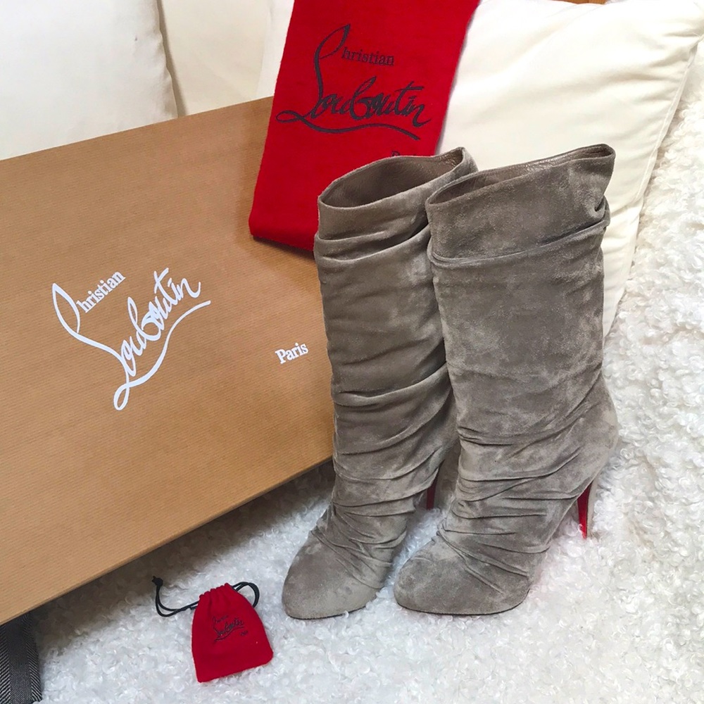 Authentic Christian Louboutin Booties